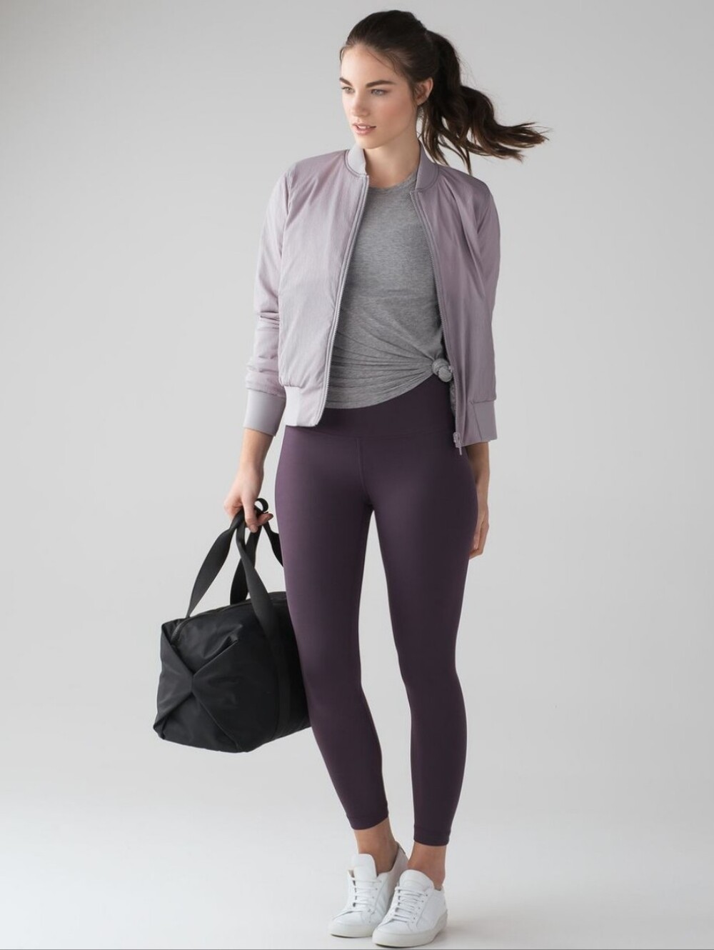 Lululemon Align Pant II 25" Black Currant Size 6